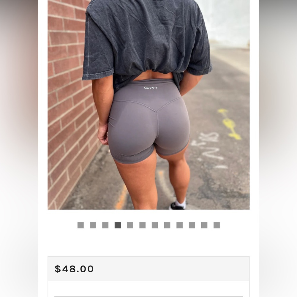 Women's Green Shorts
